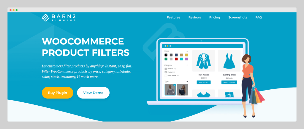 WooCommerce Product Filter by Barn2, Woooplugin