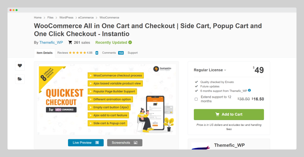 WooCommerce All in One Cart, woooplugin