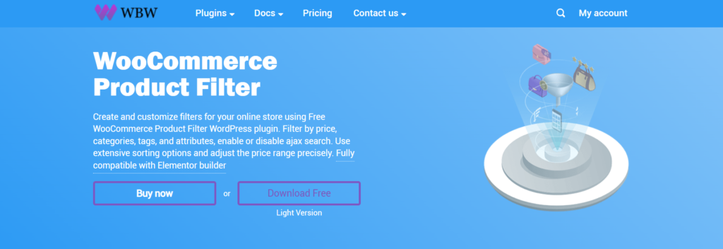 WooCommerce Product Filter By WBW WordPress Filter Plugins