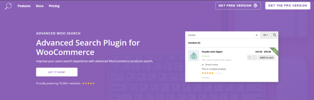 advanced woo search WordPress Filter Plugin