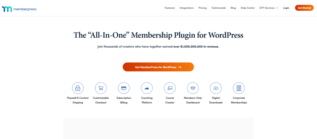 Memberpress membership plugin