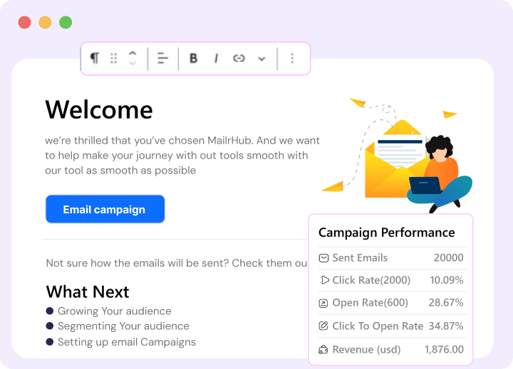 Launch Campaigns, Build Relationships & Scale Revenue