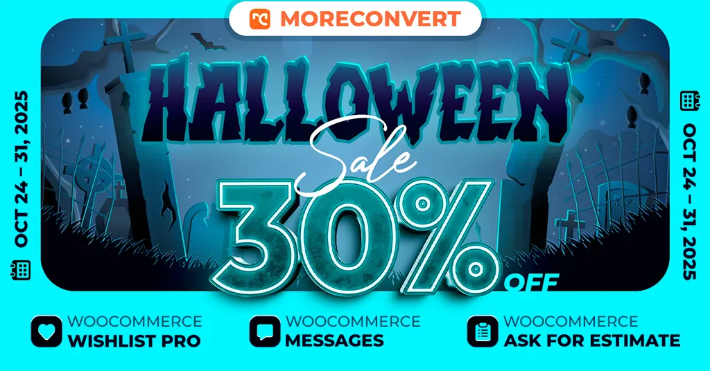 WordPress Halloween deals 2025 - MoreConvert