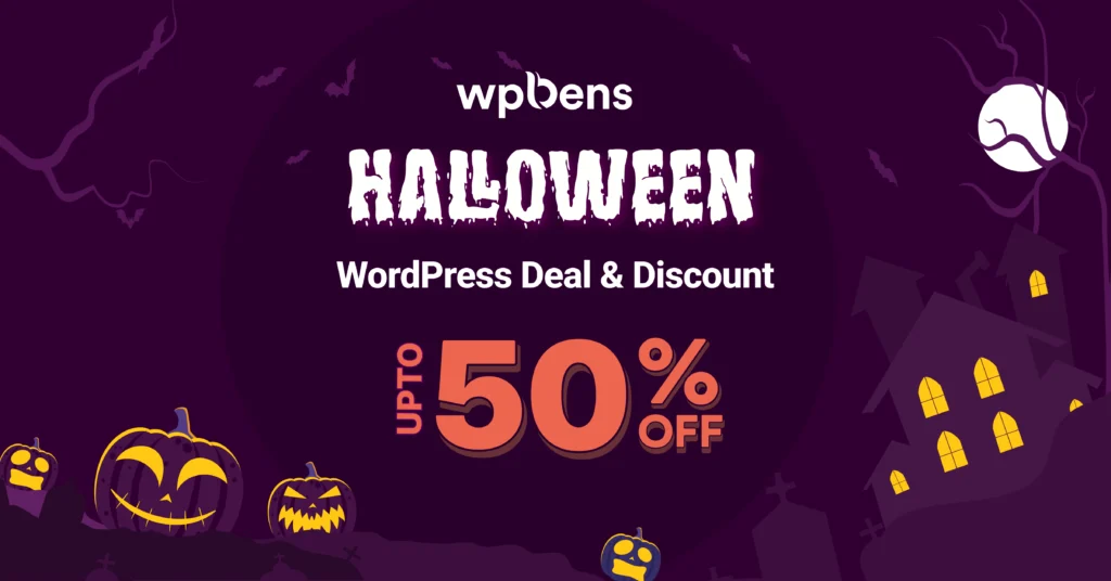 WordPress Halloween deals 2025